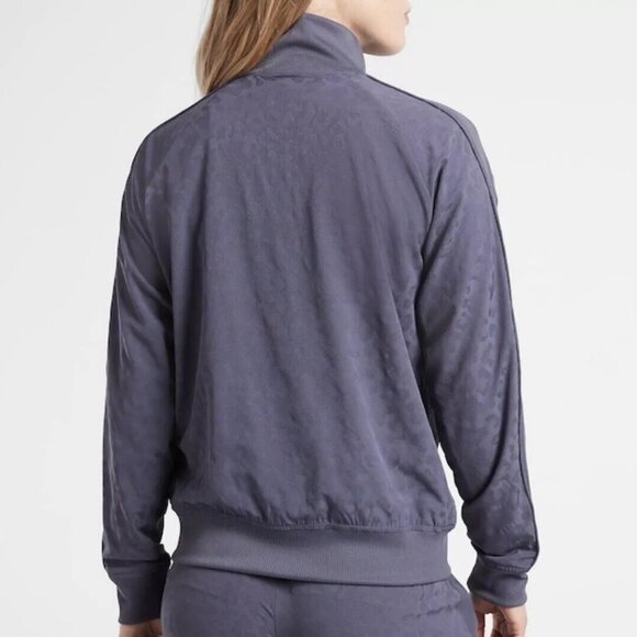Athleta Brooklyn Textured Bomber Jacket NWOT - Picture 3 of 15